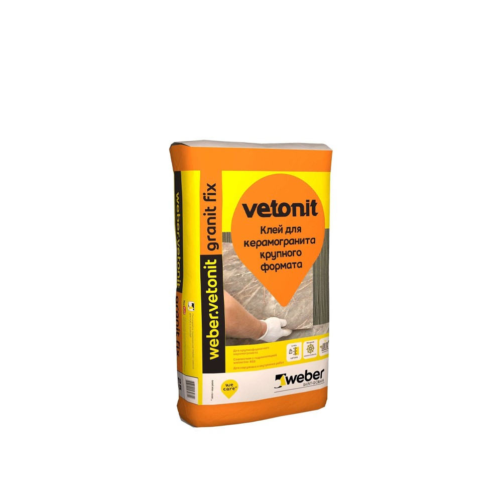 Weber.vetonit Granit Fix 25კგ — წებოცემენტი